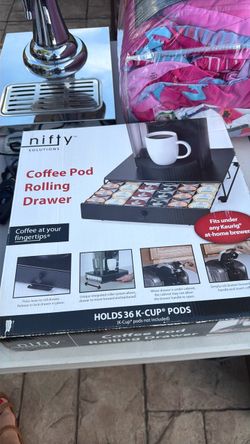 Nifty Solutions Coffee Pod Rolling Drawer