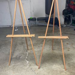 Wodden Easels