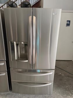 36” LG REFRIGERATOR FRIDGE HELADERA NEVERA WORKING WARRANTY 4 MONTHS DELIVERY