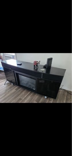 Entertainment Center with Fireplace