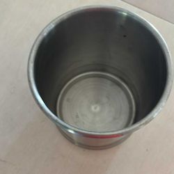 Stainless Steel Ice Container Size 6”x 5”