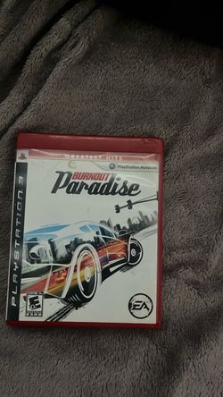 Burnout Paradise PS3 Greatest Hits