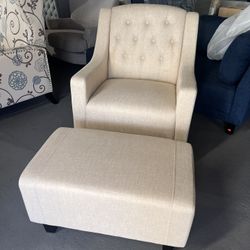 Chair And Ottoman 
