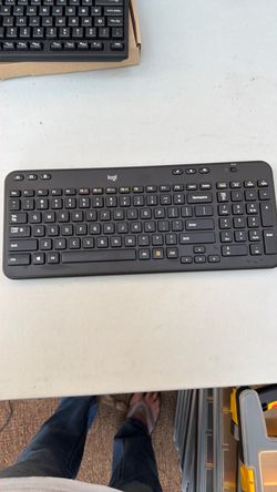 Logitech K360 wireless keyboard