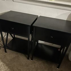 Set Of Two End Tables 