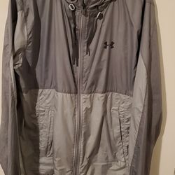 Gray Windbreaker 