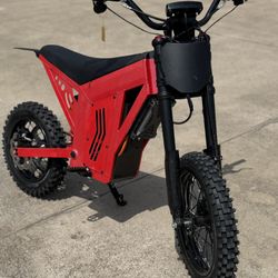 Custom Candy Paint Electric Dirt Bike 🔥