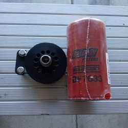 2001-2010 Duramax 6.6 CAT Fuel Filter Adapter