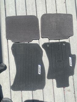 2013 Impreza Sport floor mats.