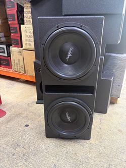 Skar Audio Dual Subwoofer Ported Enclosure