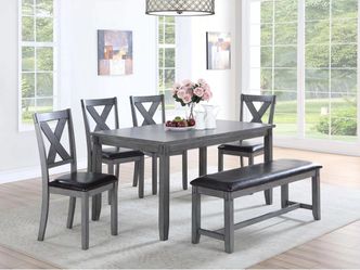 6 piece dining table set