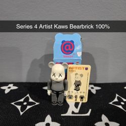 Series 4 Artist Kaws Bearbrick 100%
