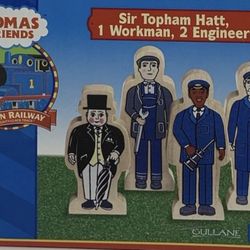 Thomas the train - SIR TOPHAM HATT, 1 workman, and 2 ENGINEERS 