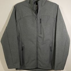 All In Motion Men's Soft Shell Fleece Jacket - Size Small
