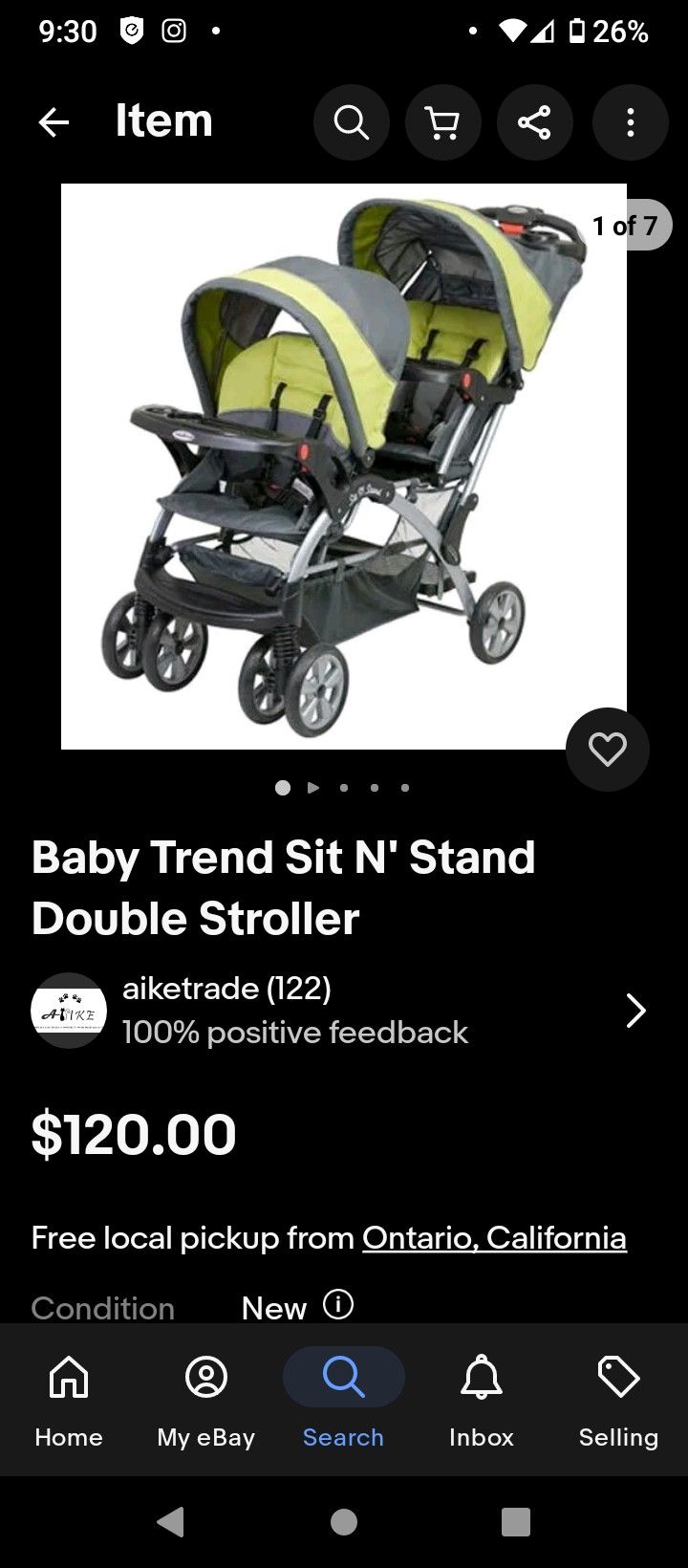 Double Stroller