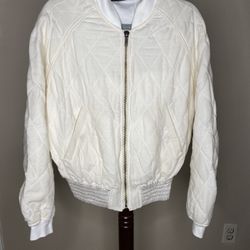 Haider Ackermann Diamond-quilted wool-twill bomber jacket Size Medium 