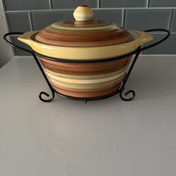 Temptations By Tara Casserole Serving Dish