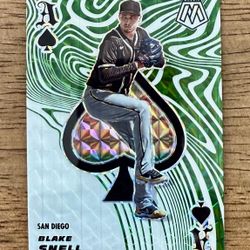 2021 Mosaic BLAKE SNELL Aces Green Mosaic Prizm #ACE5 Padres Dodgers