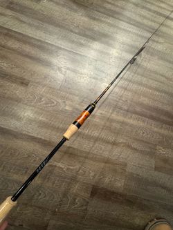 New Daiwa Presso Air light 7’6” one pice trout style fishing rod.
