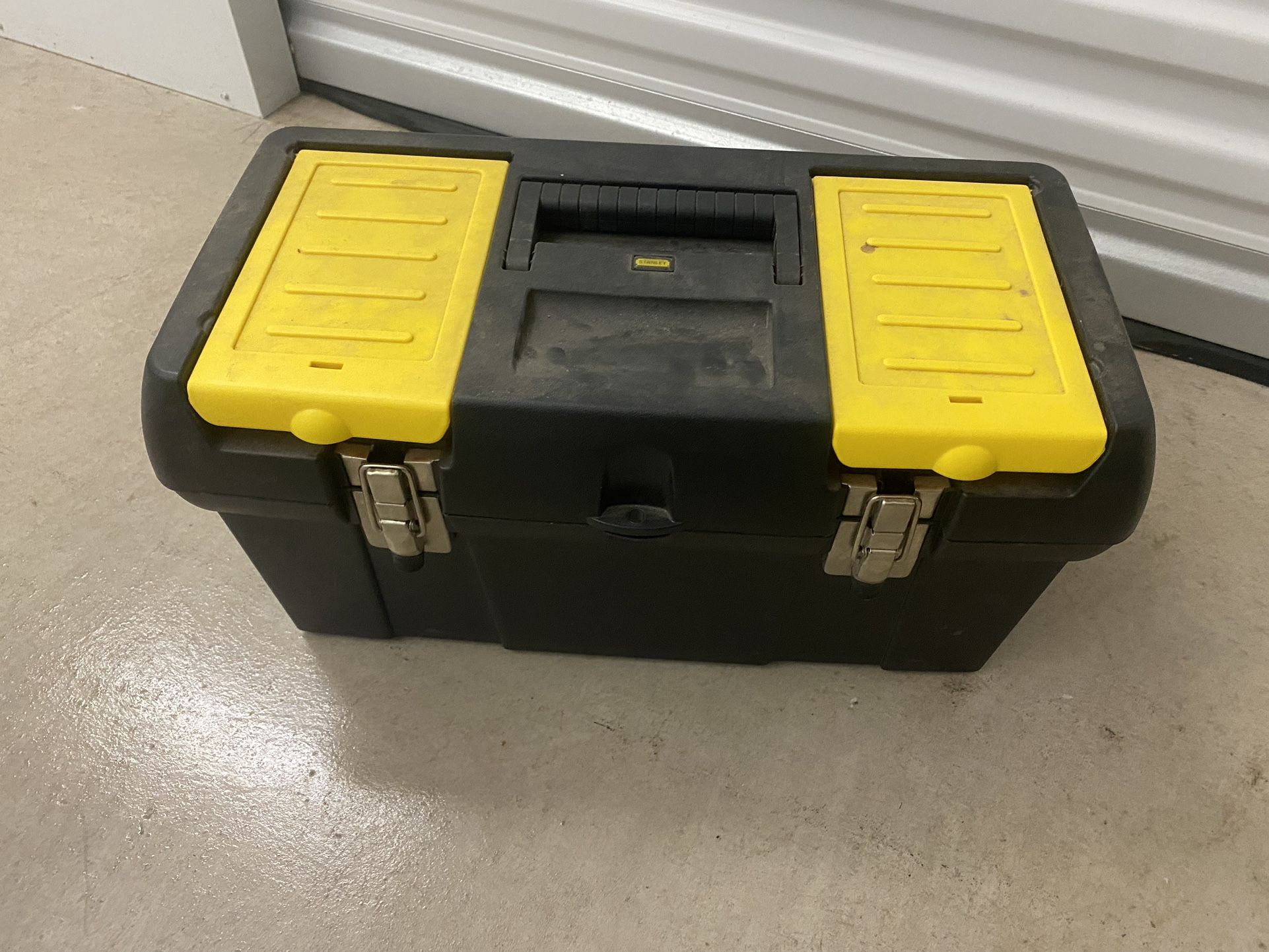 Stanley Tool Box And Loose Tools