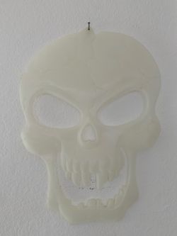 Skull Plastic Wall Face