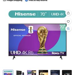 70” Roku tv