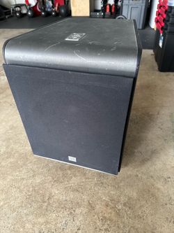 JBL powered subwoofer – home theater