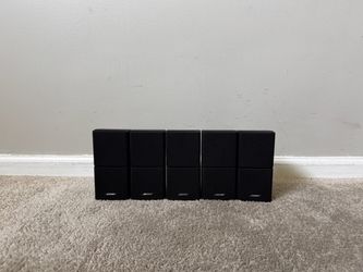 Bose 5 Double Cube Home Theater Surround Satellite Speakers