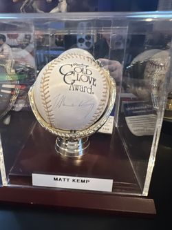 Matt Kemp Autographed Baseball
