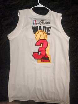 Dwayne Wade Finals Miami Heat Jersey