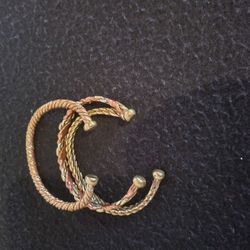 Bracelets bronze and copper