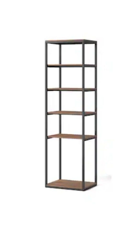Style Selections Camryn 23.75-in W x 18-in D x 82-in H Brown Wood Closet Tower