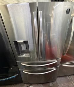 Samsung four door stainless refrigerator