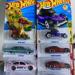 HOTWHEELS!! $3 BUCKS A PIECE..