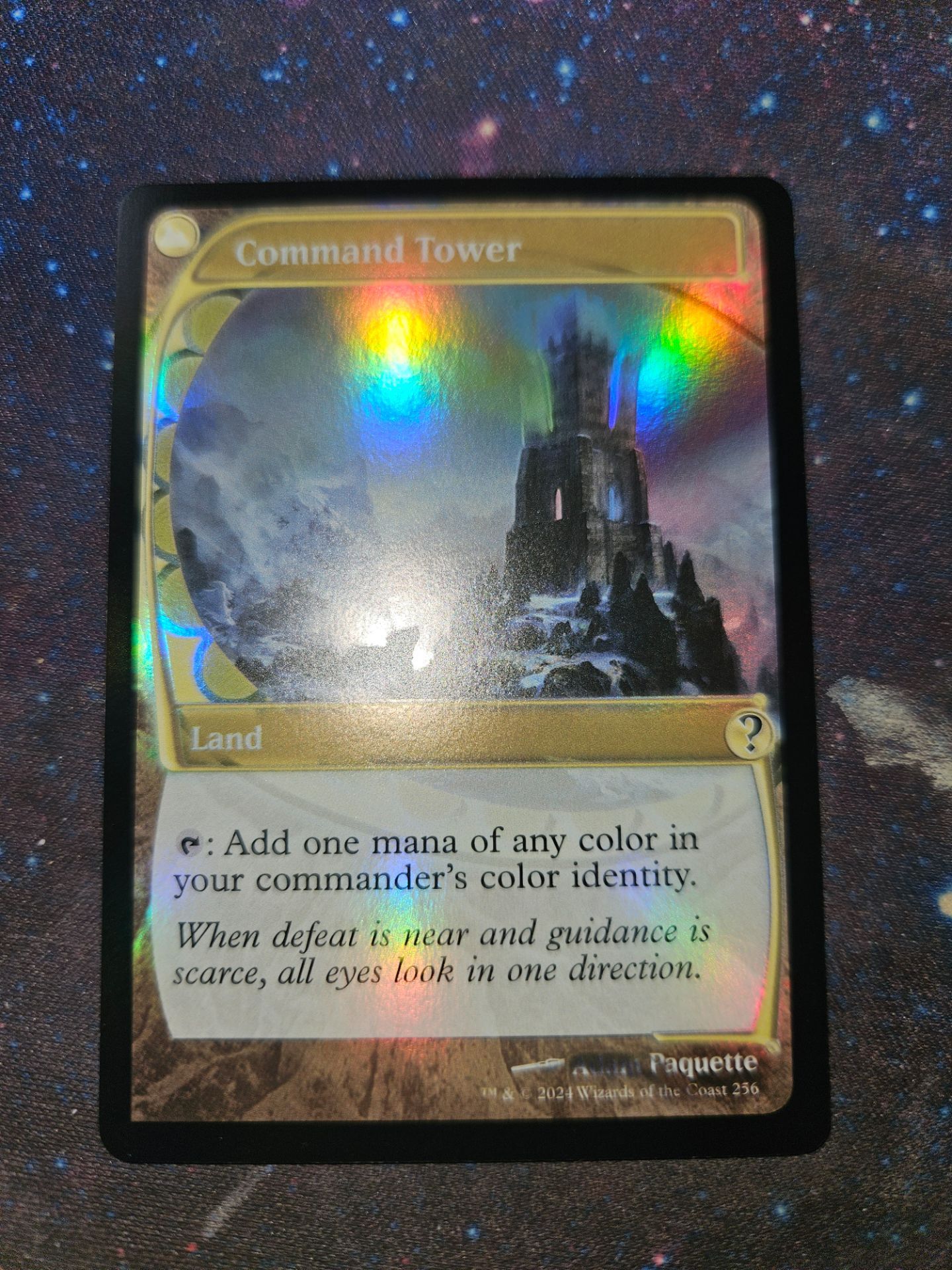 Mystery booster 2 Foil Command tower Magic the gathering