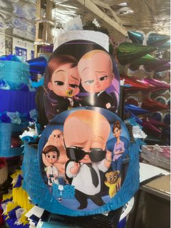 Baby boss pastel piñata