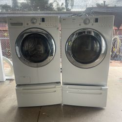 LG Washer And Gas Dryer