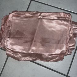 10 Blush Pink Silk Table Runners used once $20 ALL