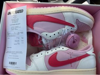 Travis Scott Jordan 1 Tropical Pink Size 11