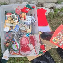 Huge Christmas Decorations Lot