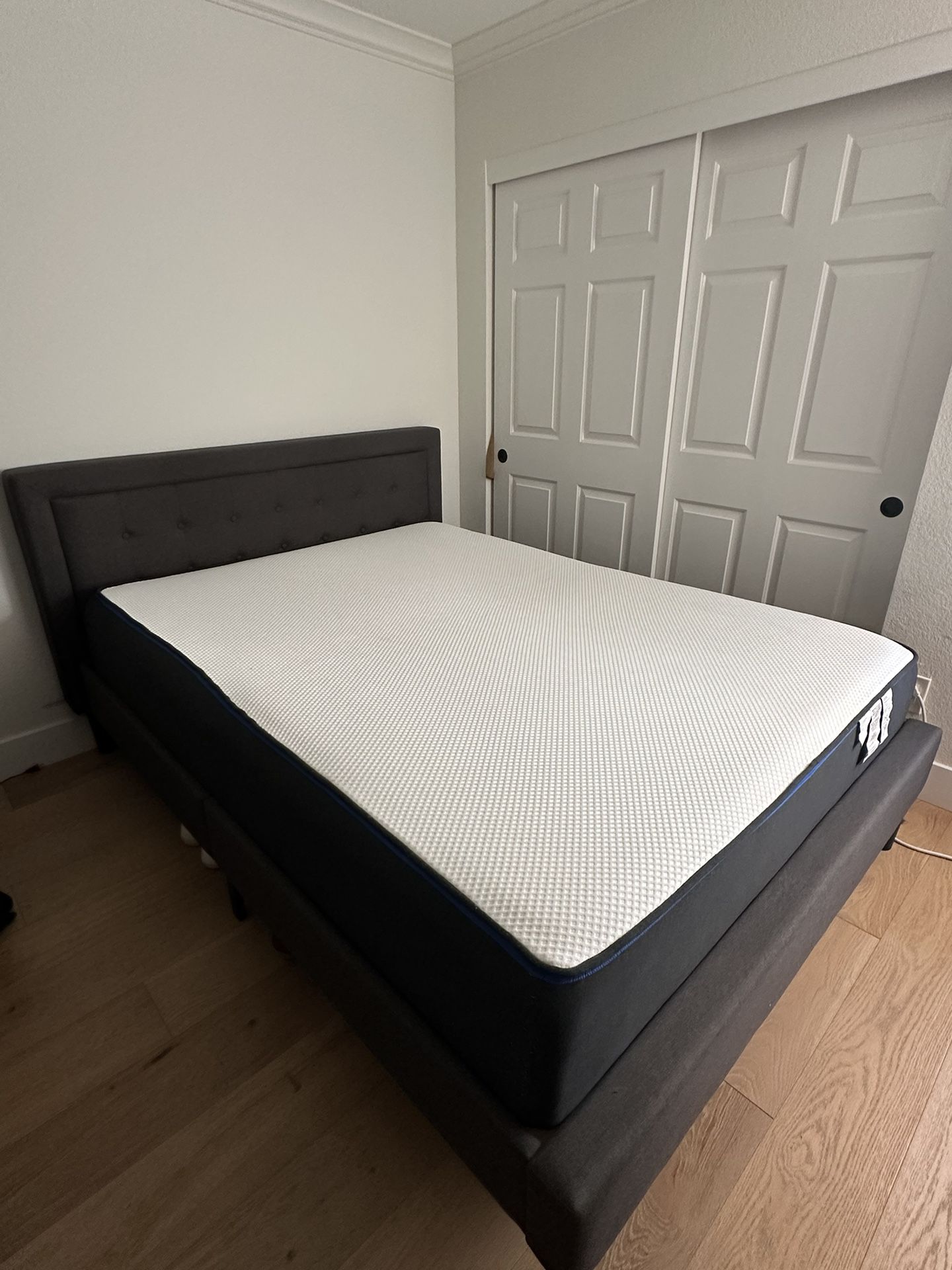 Queen Mattress And Bed Frame - Nectar Mattress