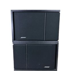 Bose 201 Series III Main Stereo Speakers Direct Reflecting Pair - Black