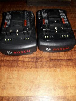 Bosch 18 volt