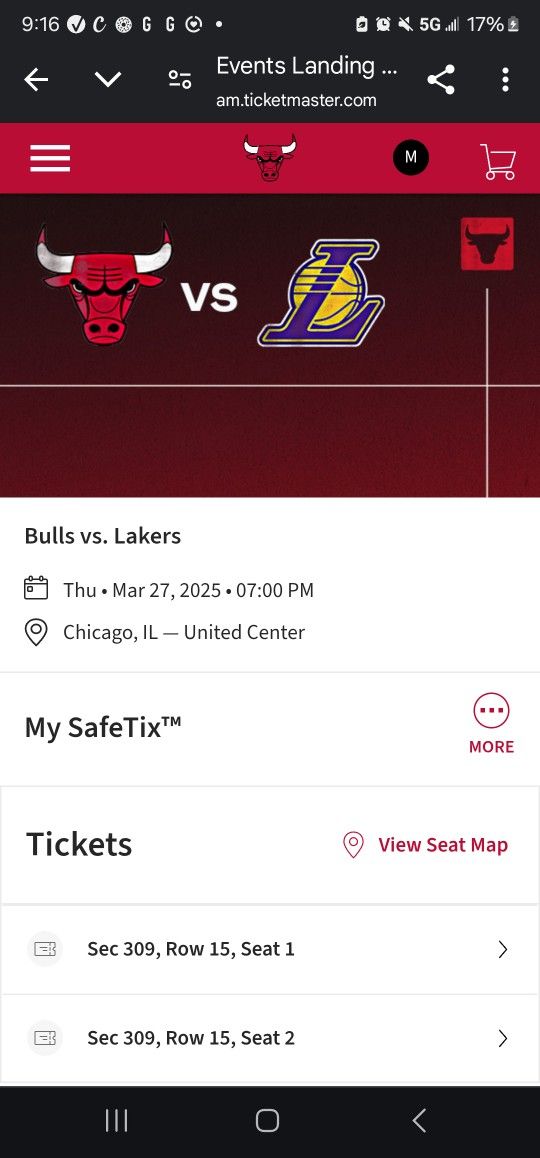 Bulls vs Laker 3-27