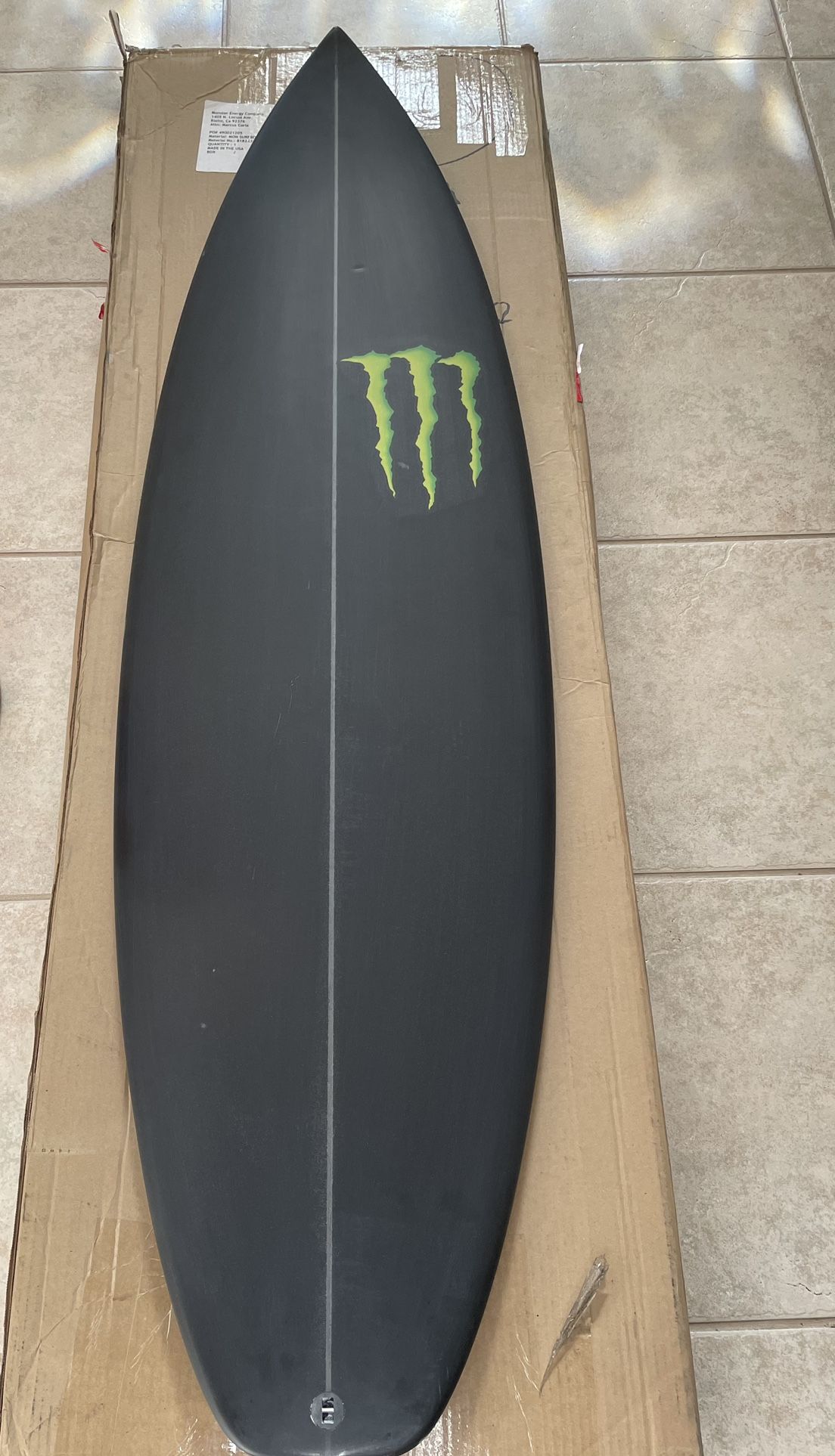 Monster Energy Surfboard
