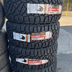 33” 33x12.50R20  F 12 Ply Nitto Ridge Grappler Out The Door Mounted And Balanced 