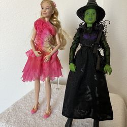 Glinda & Elphaba Wicked Dolls