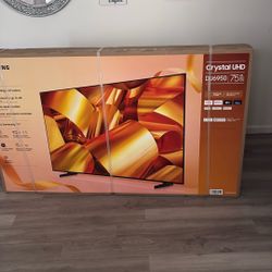 Brand new Samsung 75in High Definition4K