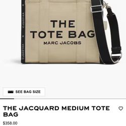 Marc Jacobs Tote Bag New 225