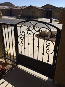 Spiral ornamental Gate